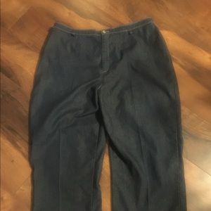 Kathy Ireland denim capris